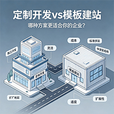 日照建站-定制开发vs模板建站：哪种方案更适合你的企业？